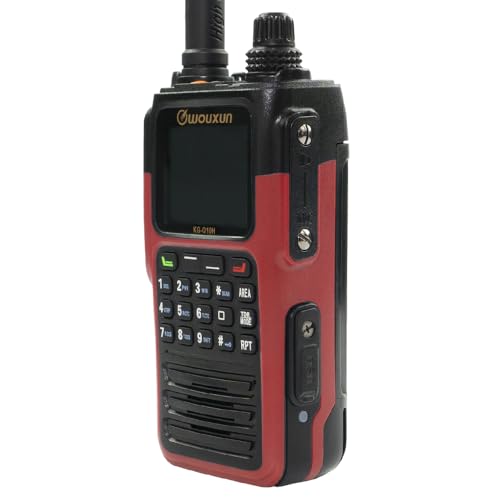 Wouxun KG-Q10H Quad Band Handheld Amateur Radio (Red) - Thumbnail 3