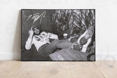 Hank W. JR Autograph Art POSTER (12x18)