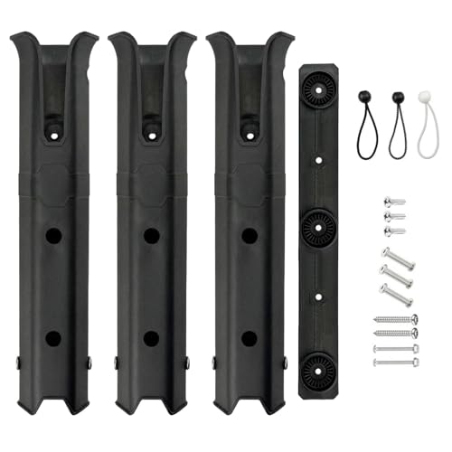 Support de canne à pêche pour bateau orientable en tube flottant de pêche