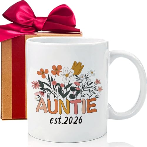 Coffee Mug for New Aunt Announcement