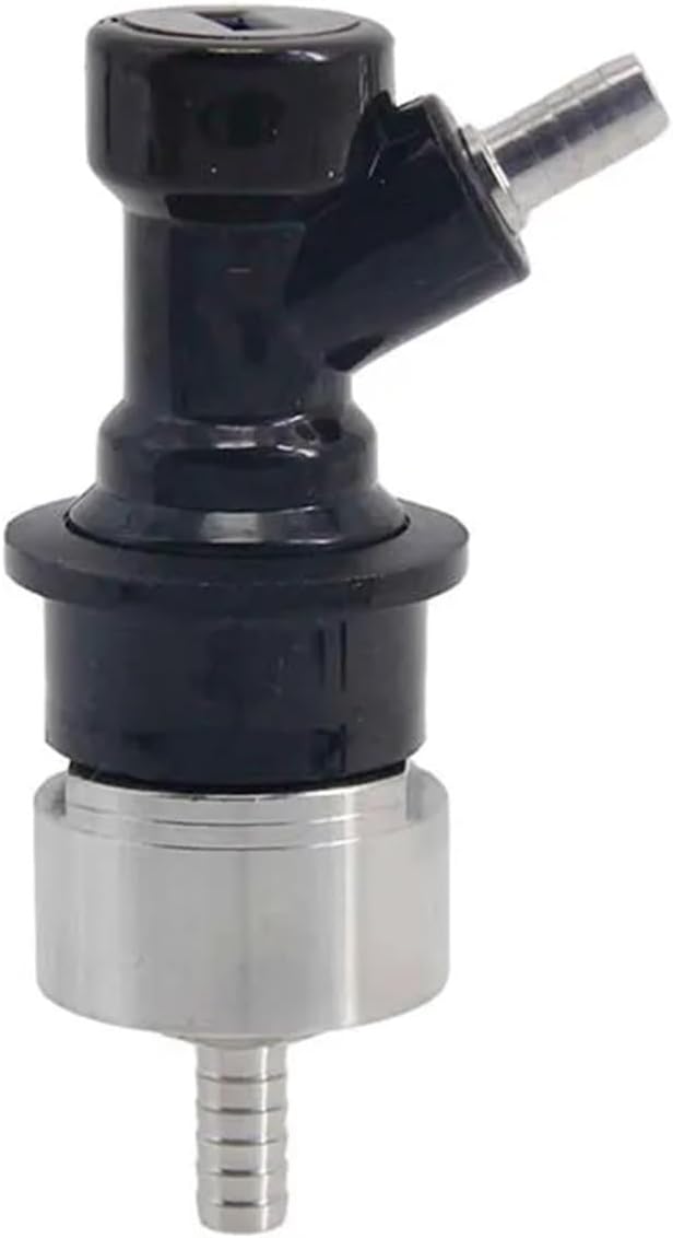 Brewing Equipment Beer Brewing Carbonation Cap w/ 5/16" Barb & Ball Lock Disconnect Ball Lock Type fit Soft Drink PET Bottles Homebrew Kegging Brewing Equipment(Beer Carbonation Cap)