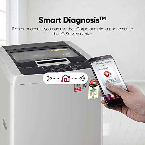 Upgrade Your Laundry Experience with LG's 5-Star Inverter Fully-Automatic Top Loading Washing Machine - Effortlessly Clean Clothes with Smart Motion & TurboDrum Technology! Upgrade Your Laundry Experience with LG's 5-Star Inverter Fully-Automatic Top Loading Washing Machine - Effortlessly Clean Clothes with Smart Motion & TurboDrum Technology!