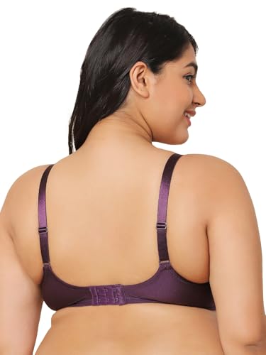 Image of Triumph Modern Finesse Bra For Women Wired Padded Spacer Cup Bra Seamless Breathable T-Shirt Bra Elegant Embroidery Full Coverage Lingerie Innovative Big Cup Support Pack Of 1