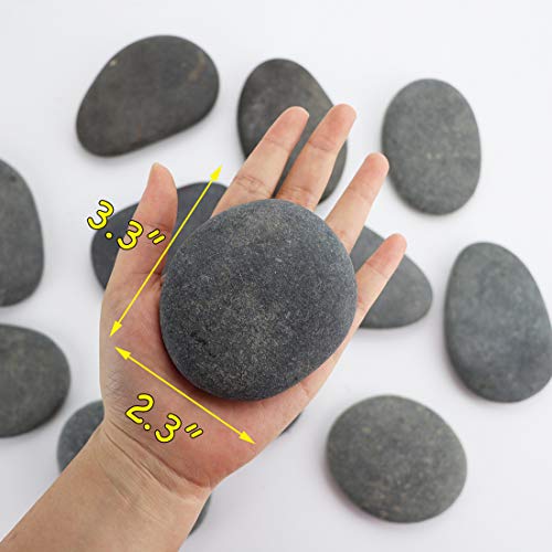 Smooth Painting Rock For Art Crafts And Decoration, 3-4 Inches - Pack Of 12 #TOP1
