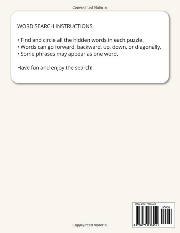 Cabin Life & Good Times! Cabin Word Search: Cabin Puzzles | Fun Word Find Book for Adults with Terms Inspired by Cabin Living, Rustic Charm, Nature, ... | Great for Free Times | Includes Gift Page image 3