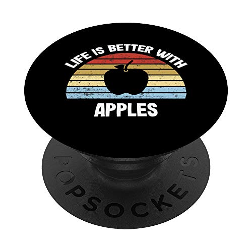 Apple Retro PopSockets PopGrip Intercambiable Cover