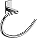 Produktbild Gedy Maine Handtuchhalter Zurröse, Messing, Silber, 22.3 x 6.6 x 16.3 cm
