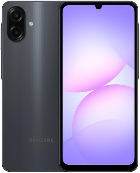 Samsung Galaxy A07 4G Ai (Compatible solo con T-Mobile Mint Tello y Global) (64GB + 4GB) Desbloqueado SM-A075/DS Doble SIM Garantía Latinoamérica 6.7" Cámara Dual 50MP (Negro SM-A075MZKGGTO)
