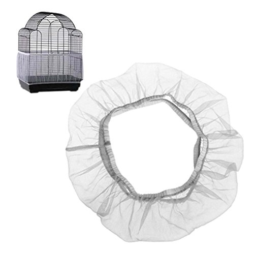 Soft Airy Bird Cage Seed Catcher 13inch Seeds Guard Parrot Nylon Mesh Net