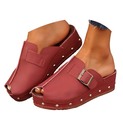 Chaussure running mules mode pour femmes compensées été