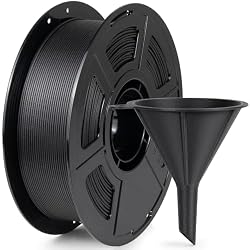 IEMAI Glass Fiber PLA Filament 1.75mm, PLA-GF Filament, Black 1kg Spool