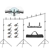 Amazon | EMART 背景スタンド 300x600cm 高さ、幅調節可能 撮影