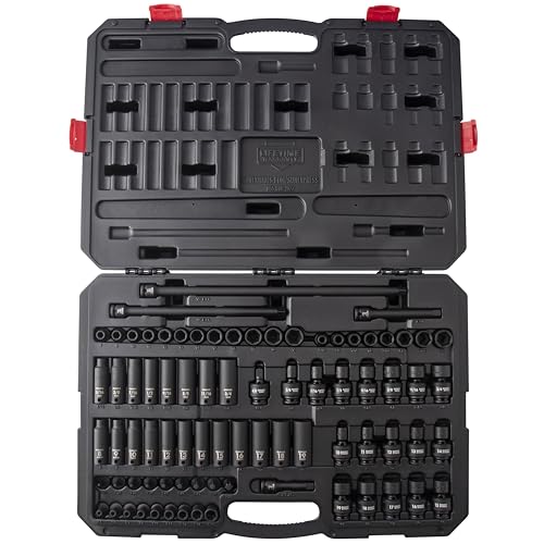 Sunex 80 Pc. 3/8 In. Drive Master Impact Socket Set