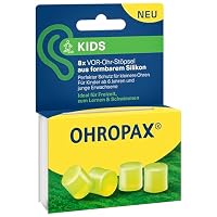 8x Silikon Gehörschutzstöpsel – Wiederverwendbare Ohrstöpsel, Lärmschutz Mit SNR 27 DB, Für Schlafen, Arbeit & Reisen, Klein Und Bequem