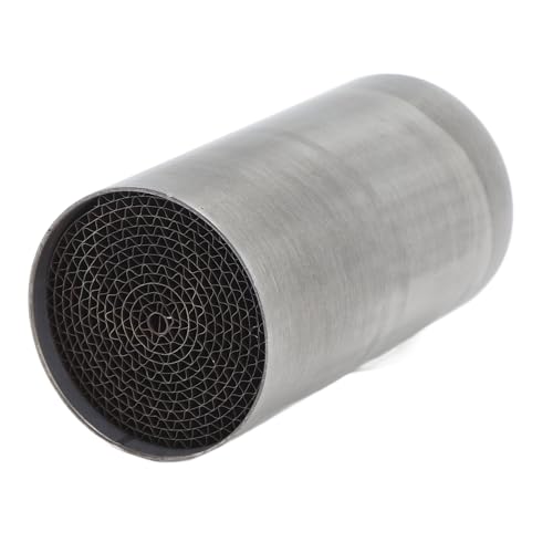 Aramox Katalizator Uniwersalny do Motocykla, Przedni Środkowy Tłumik Wydechowy, Stal Nierdzewna, Rura Łącząca, 53x100mm