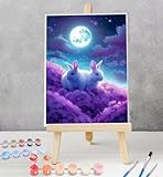 【ペイントバイナンバー】初心者でも簡単に始められる数字塗り絵セット。仕事や家事の合間に集中してリラックスできる趣味として人気。色分けされた数字に従って塗るだけで、プロのような作品が完成します。 【パッケージ内容】paint by numbers 含まれるもの：高品質キャンバス（フレーム無し）、アクリル絵の具セット、筆3本、壁掛けフック、色見本シート。追加の道具不要ですぐに始められます。 【 数字油絵材料】退色しないアクリル絵の具とHDキャンバスを採用。数字の境界線がはっきりしているため塗りやすく...