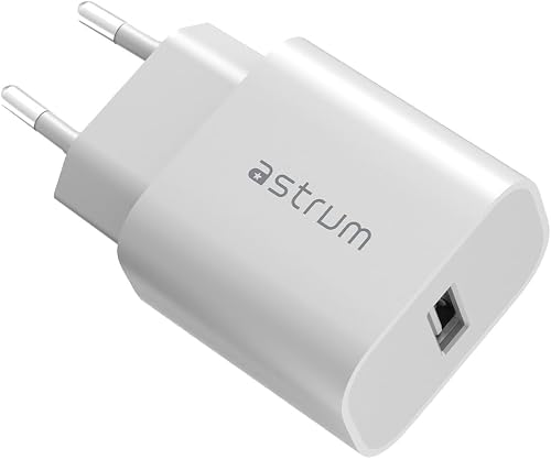 Astrum 12W USB-A Wall Charger 2.4A Smart IC Travel Plug - WATZ12A