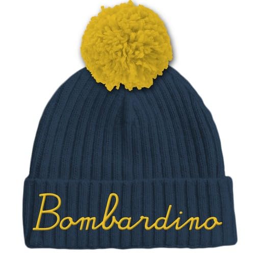 Saint Barth Cappello Mc2 Bombardino (IT, Testo, Taglia Unica, Blu)