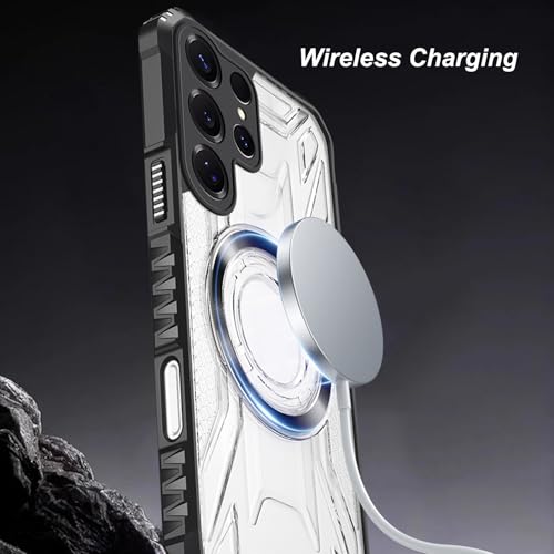 Coque Samsung S26 Plus magnétique transparente antichoc - 4