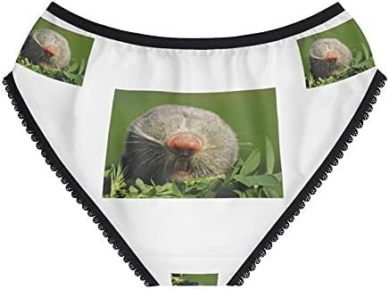 Lesser Mole Rat Panties, Lesser Mole Rat Underwear, Briefs, Cotton Briefs, Funny Underwear, Panties For Women