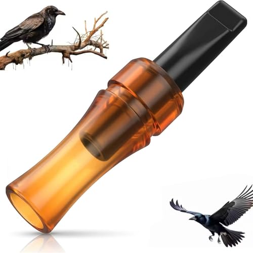 Llamada de cuervo para fotografiar fauna silbatazo de simulación en bosque