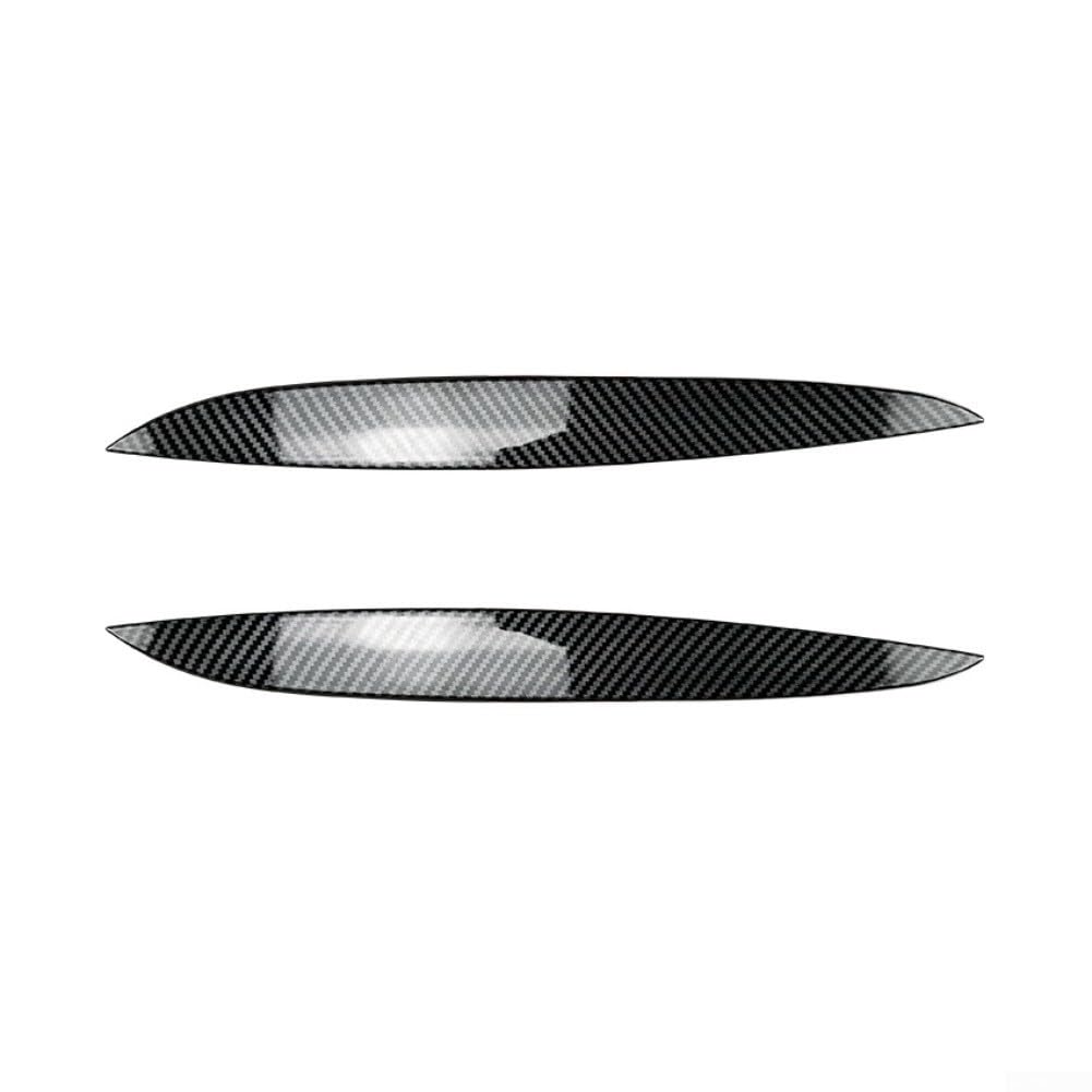 Cubierta de cejas para faros delanteros Golf MK4 GTI SDI R32 para FSI GL GLS 2 puertas y 4 puertas, plástico ABS, parte de estilo de luz delantera (aspecto de carbono)