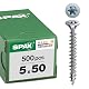 SPAX Dielenschrauben 1191010500505 Universal mit Senkkopf und T-STAR plus