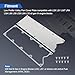 LS Gen 3 Valley Pan Cover Plate Low Profile with Gasket and Seals Compatible with LSX LS1 LM7 LR4 LQ4 LS6 L59 LQ9 LM4 L33 (Silver)