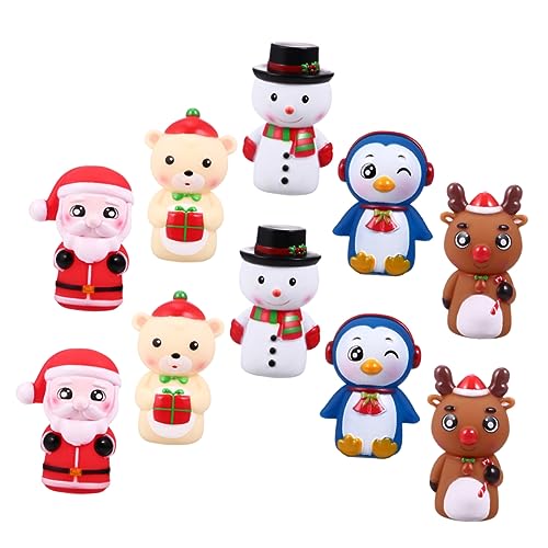 ERINGOGO Finger Puppets for Toddlers Kids Hand Puppets Storytelling Toys Christmas Classroom Rewards