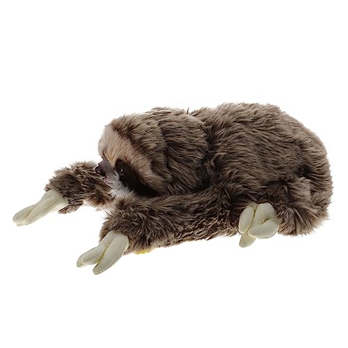 Milisten 1 Pieza Tragamonedas Juguetes de muñecas muñeco de Peluche de Juguete Juguetes de Peluche Juguete de Peluche muñecas perezosas rellenas Perezoso Relleno Felpa Caqui