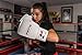 Fighting Sports Fury Professional Lace Training Gloves, White, 16 oz