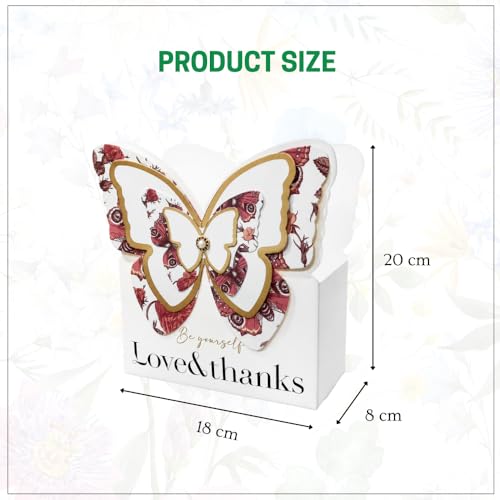 Image of Oasis Pack of 10 Luxury Butterfly Style Flower Paper Baskets - Pink Cardboard Bouquet Gift Boxes - Decorative Floral Arrangement Containers - Elegant Packaging for Fresh Flowers, Hampers, Weddings & Gifting - 5764 (P-10)