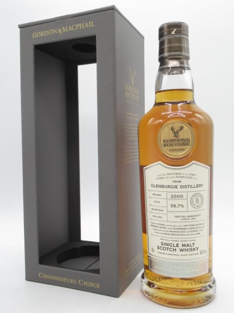 Amazon.co.jp: グレンバーギー 23年 2000 1stフィルシェリーバット