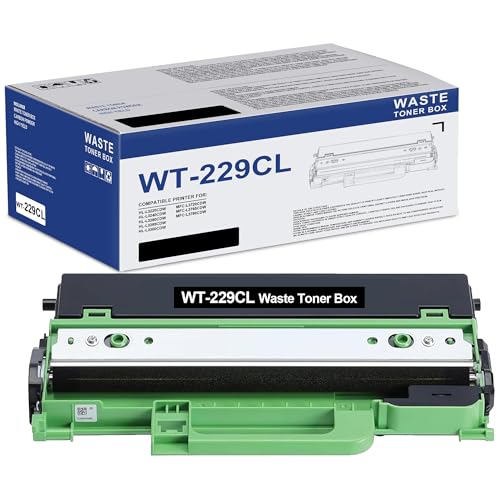 Boîte WT229CL anti-taches pour collecter le toner usagé sur MFC-L3720CDW