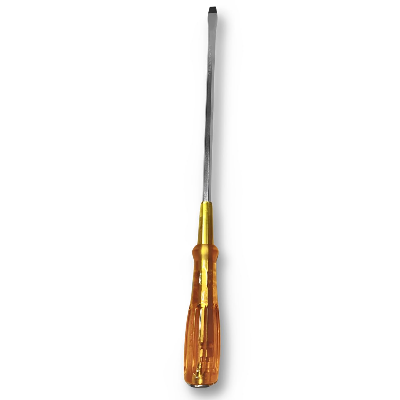 Magnetic Slotted Impact Screwdriver Orange and Yellow (10 INCH)