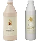Simply White Chocolate Sauce, 2.5 kg & Belgian White Chocolate Topping Sauce, 1 kg