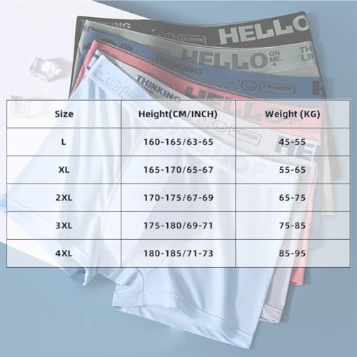 Hello Ice Underwear for Men, Hello Underwear for Men, Men'S Underwears, Breathable Trunks Low Rise Boxer Briefs for Mens2