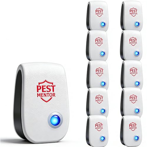 Ultrasonic Pest Control Repeller, Electronic Pest Repellent Mouse Repellent, Indoor