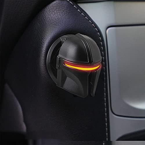 Image of Car Engine Start Mando Push Button Ignition Cover Anti-Scratch Universal Decoration Ring (1 Pcs)