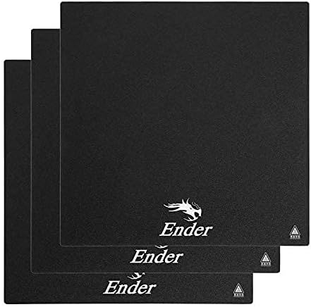 3PCS Creality Ender 3 Replacement 3D Printer Build Surface Plate Sticker 235 * 235mm 3D Printer Plate Sticker for Creality Ender 3 Ender 3 Pro Creality CR-20 Ender 5