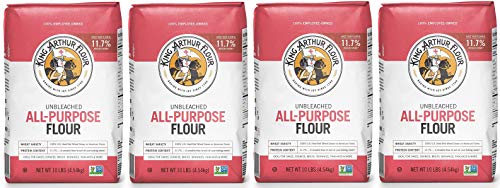 King Arthur, All Purpose Unbleached Flour, Non-GMO Project Verified, Certified Kosher, No Preservatives, 10 Pounds (Packaging May Vary) (F?ur Pa?k)