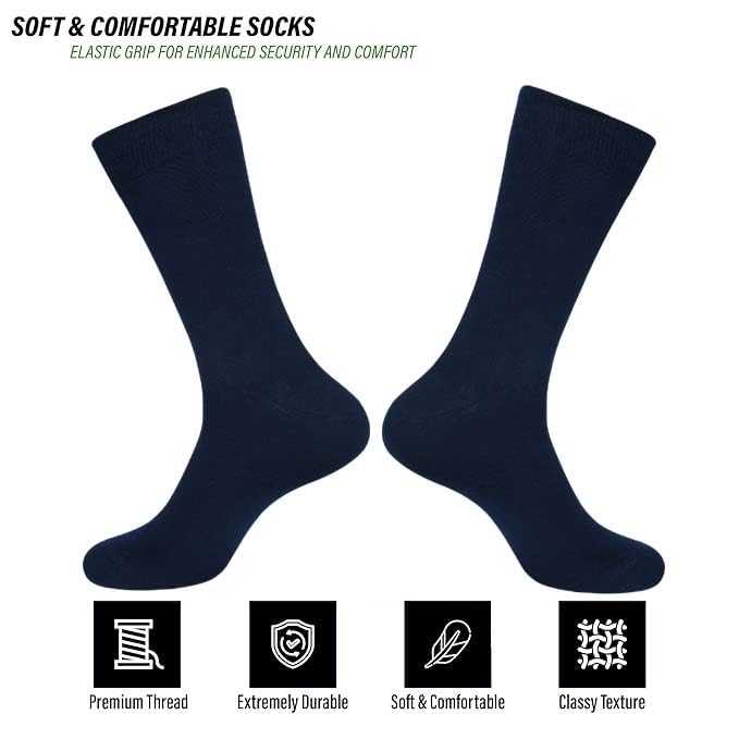 Mens Dress Socks|Trouser Socks Stretchy Business Professional and Casual Wear Socks|Everyday Socks| Pack of 33