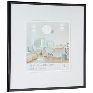 Alternative view of walther design KV330B New Lifestyle Cadre photo en plastique, 30x30 cm, noir
