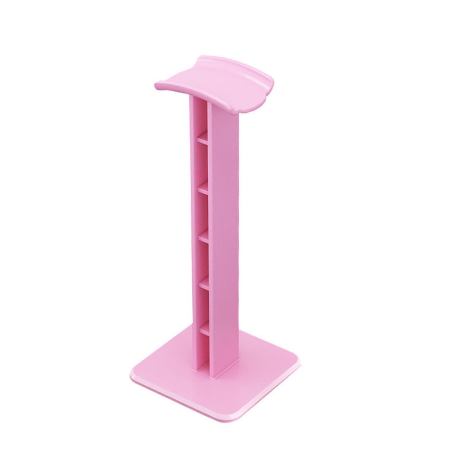 HDOYTXXM Modern Headphone Stand Featuring AntiTip Construction Built in Mounting Hole for Secure Desktop Placement Use Headphone Stand with Nonslip Base