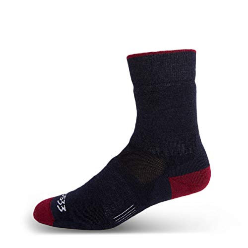 Image of USA Made - Lightweight Crew Socks - Hiking Socks - Merino Wool - Mountain Heritage
