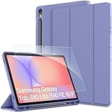 【Aimant Puissant】- Aimant intégré pour contrôler la fonction veille/réveil et pour fixer la couverture avant sur votre tablette lorsqu'il est fermé.