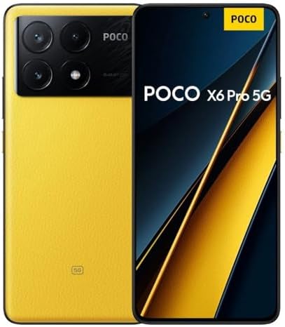 Poco X6 Pro 5G (Poco Yellow 8GB RAM 256GB Storage)