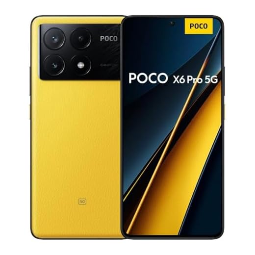 POCO X6 Pro 5G (POCO Yellow 8GB RAM 256GB Storage)