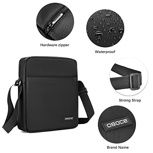 Osoce Messenger Bag Sling Crossbody Shoulder Bags Water Resistant For Business Office School #TOP4