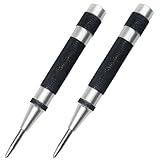 2 Pack Steel Automatic Center Punch with Adjustable Stroke - 5